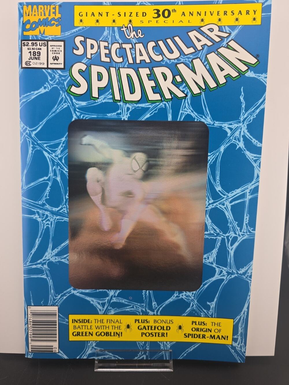 The Spectacular Spider-Man #189 Newsstand Cover (1976-1998) Marvel Comics